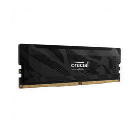 Crucial Pro OC - Memoria RAM 16GB DDR5 6400MT/s CL32 PC5-51200 DIMM 288-pin, 1.35V, ungepuffert, color negro mate