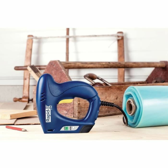 Rapid Grapadora-clavadora E-TAC Dual Eléctrica con cable