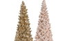 DKD Home Decor Figura Navidad Fantasia Resina Arbol 10.5 x 32 x 10.5 cm (2 Unidades)