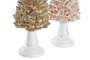 DKD Home Decor Figura Navidad Fantasia Resina Arbol 10.5 x 32 x 10.5 cm (2 Unidades)
