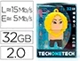 Tech on tech Shasha Kira Memoria USB 32 GB Tech on tech Shasha Kira Memoria USB 32 GB