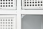 DKD Home Decor Buffet Metal Blanco