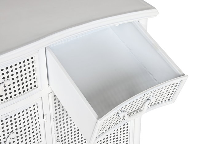 DKD Home Decor Buffet Metal Blanco