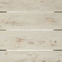Ixia Banqueta Blanco Rozado Madera de Teca 120 x 30 x 45 cm