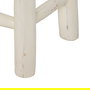 Banqueta Blanco Rozado Madera de Teca 120 X 30 X 45 cm