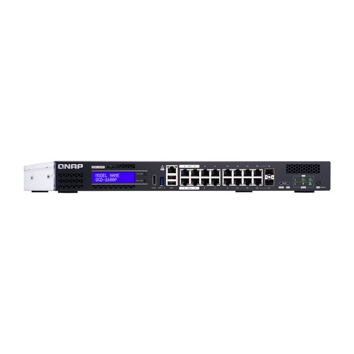 QNAP QGD-1600P-4G Switch Gestionado PoE 16+4 Puertos Montaje en Rack 1U