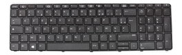 HP Teclado para portátil (Francés), Negro