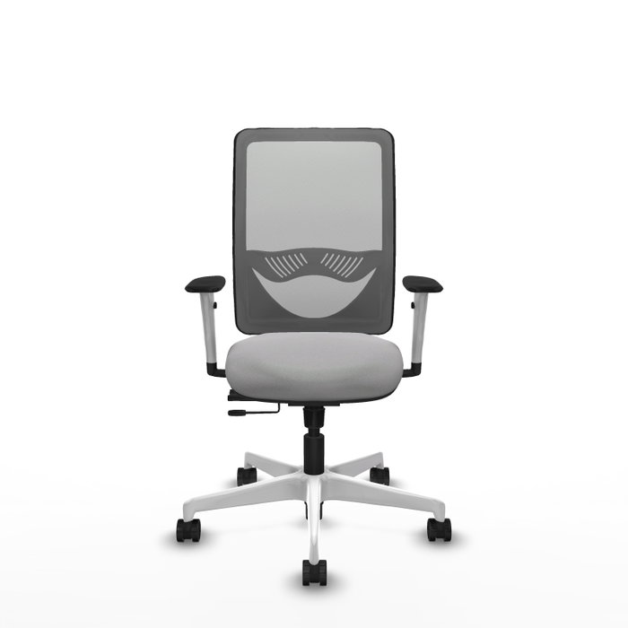 PIQUERAS Y CRESPO Silla de oficina Zulema Gris claro