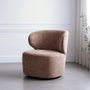 Ixia Sillón Giratorio Taupe Tejido-Madera