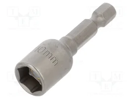 PROLINE Punta de destornillador magnética de 10 mm con vasos de 6 ángulos