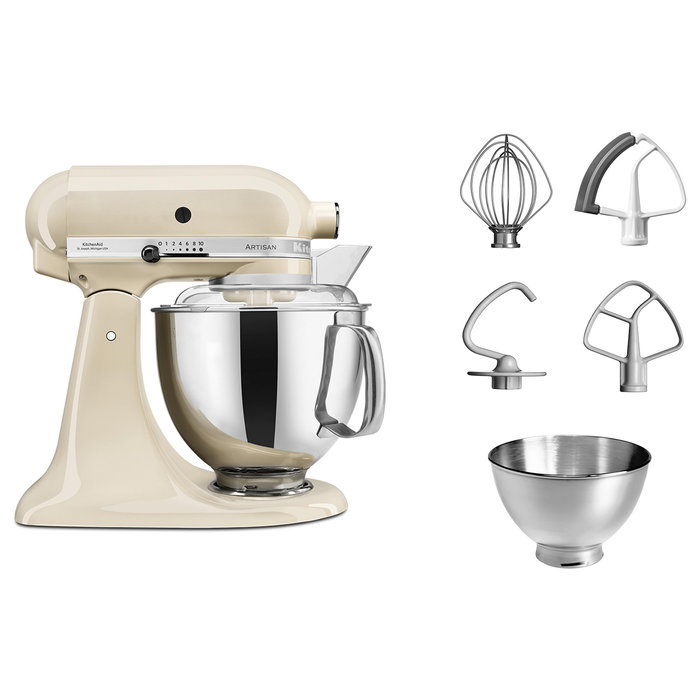 KitchenAid Artisan 5KSM175 PS EAC Robot de Cocina 4,8L Almond Cream KitchenAid Artisan 5KSM175 PS EAC Robot de Cocina 4,8L Almond Cream