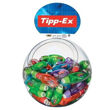 Tipp-Ex Cinta Correctora Micro Tape Twist 5 mm x 8 m, Expositor 60 Unidades (Surtidos)