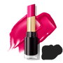Revlon Super Lustrous Glass Shine Lipstick Pintalabios #004 Cherries in the Snow - Color Rosa, Brillo Satinado, 4.2 ml con Aloe Vera y Ácido Hialurónico