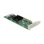 Delock Tarjeta Controladora PCIe x8 de 8 Puertos SATA 3.0 Interna con Cable, Hot-swap, Negro