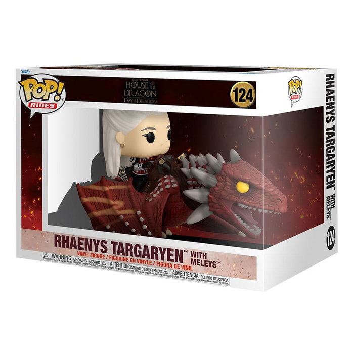 Funko POP! Rides Deluxe Rhaenys Targaryen with Meleys - House of the Dragon