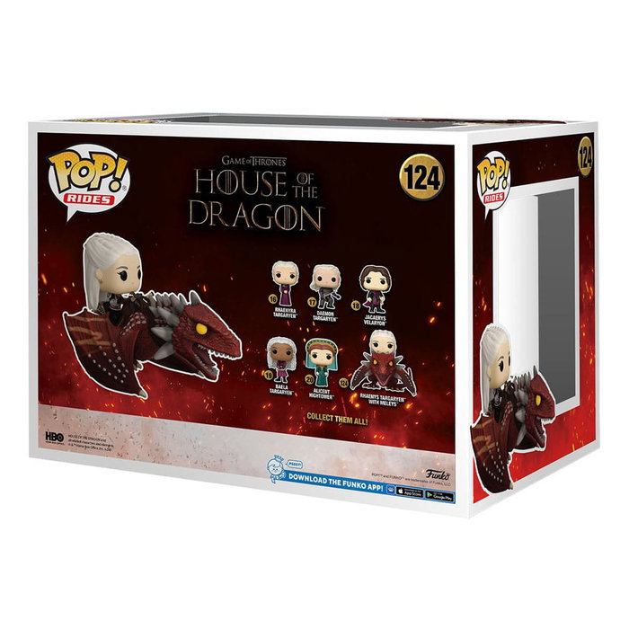 Funko POP! Rides Deluxe Rhaenys Targaryen with Meleys - House of the Dragon