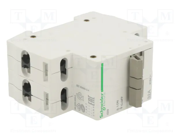 SCHNEIDER ELECTRIC Acti 9 Interruptor de aislamiento 4 polos 32A 415VAC