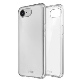SBS Skinny Cover fr iPhone 16e transparente Funda Resistente a Golpes y Rayones TPU