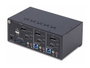 StarTech.com Switch KVM de 2 Puertos DisplayPort y HDMI 4K 60Hz