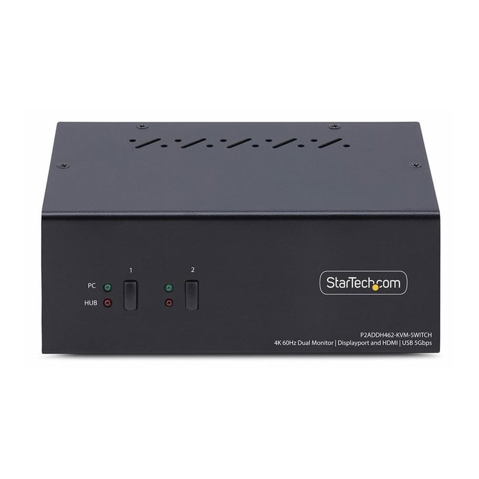 StarTech.com Switch KVM de 2 Puertos DisplayPort y HDMI 4K 60Hz StarTech.com Switch KVM de 2 Puertos DisplayPort y HDMI 4K 60Hz