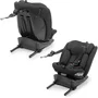 Babyauto BAB8435593704202 Silla de Coche Grupo 0/1/2/3 Giratoria 360° Reclinable con Reductor - Negra