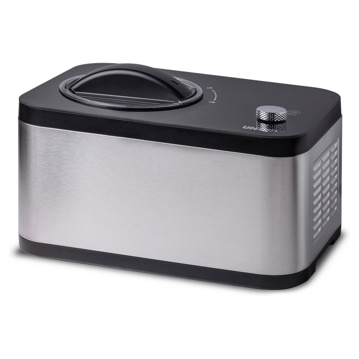 Unold 48826 Eismaschine EVA Compresor de Helados 1,5 L Negro Acero Inoxidable LED