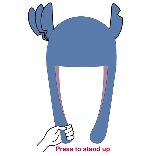 Cerdá Gorro Punto Aplicaciones Stitch 22.0 x 2.0 x 55.0 cm Cerdá Gorro Punto Aplicaciones Stitch 22.0 x 2.0 x 55.0 cm