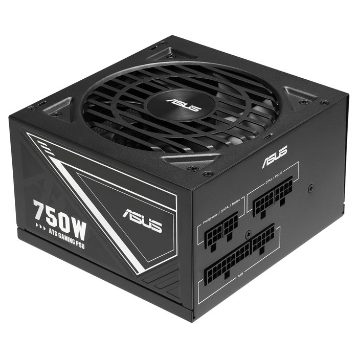 ASUS ATS-750G Fuente de Alimentación 750W ATX Totalmente Modular 80 PLUS Gold Certificada, Negro, Bulk ASUS ATS-750G Fuente de Alimentación 750W ATX Totalmente Modular 80 PLUS Gold Certificada, Negro, Bulk