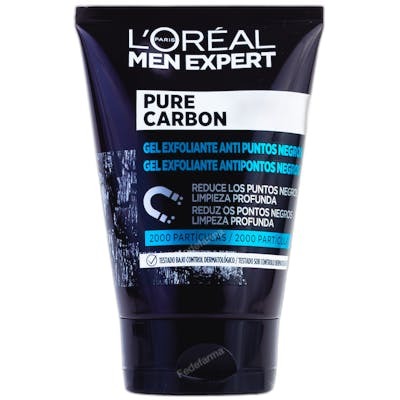 L'Oréal Paris MEN EXPERT Pure Charcoal Gel Exfoliante 100 ml L'Oréal Paris MEN EXPERT Pure Charcoal Gel Exfoliante 100 ml