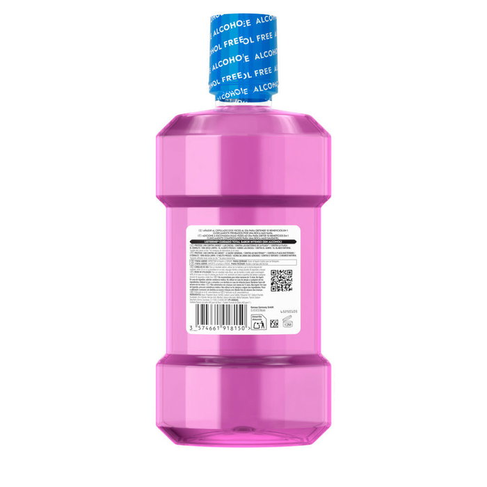 Listerine Total Care Enjuague Bucal con Flúor 500 ml Sin Alcohol Listerine Total Care Enjuague Bucal con Flúor 500 ml Sin Alcohol