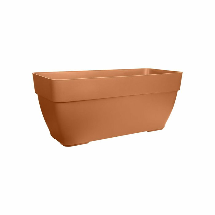 Elho Vibia Campana Terrasse 80 Jardinera Marrón L 77 x B 35 x H 33 cm