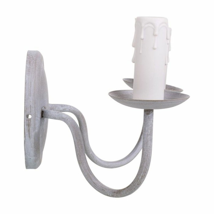 Lámpara de Pared Alexandra House Living Blanco Gris 220-240 V 19 x 18 x 32 cm Lámpara de Pared Alexandra House Living Blanco Gris 220-240 V 19 x 18 x 32 cm