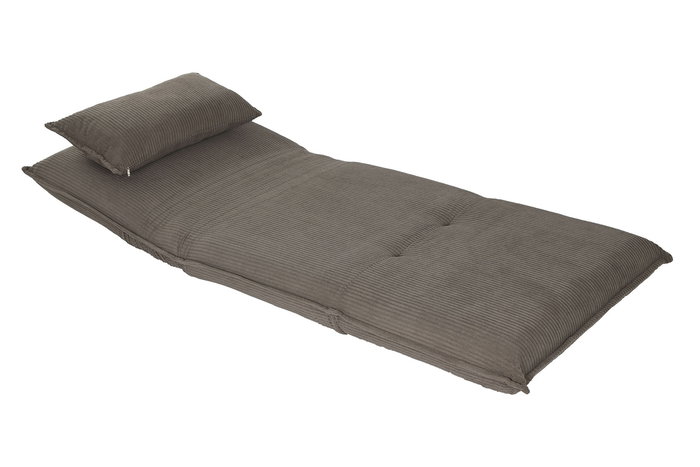 DKD Home Decor Sofá Cama Scandi 85 x 70 x 83 cm, Cama 83x195 cm Metal Poliéster