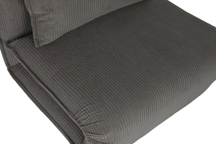 DKD Home Decor Sofá Cama Scandi 85 x 70 x 83 cm, Cama 83x195 cm Metal Poliéster