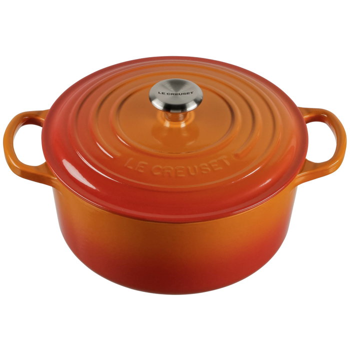 Le Creuset Signature Cazuela de asar redonda 22 cm Rojo Le Creuset Signature Cazuela de asar redonda 22 cm Rojo