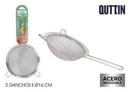 Quttin Colador Acero Inoxidable 16 cm (12 Unidades)