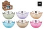 La Mediterranea Bol Snacks Colores (48 Unidades) Ø 12 x 6 cm