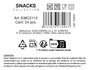 La Mediterranea Bol Snacks Colores (48 Unidades) Ø 12 x 6 cm