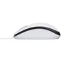 Logitech M100 Ratón Óptico Ambidextro USB Blanco