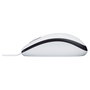 Logitech M100 Ratón Ambidextro Blanco