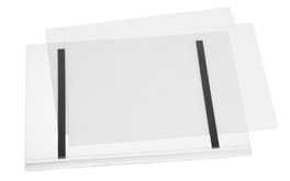 Durable Funda Informativa Impermeable Magnética A3, Pack de 5