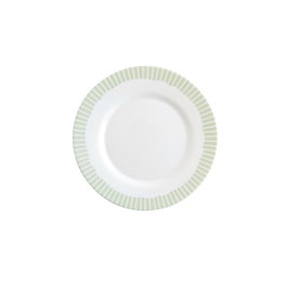 Luminarc Plato de Postre Romantic Verde 19cm Blanco