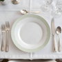Luminarc Plato de Postre Romantic Verde 19cm Blanco
