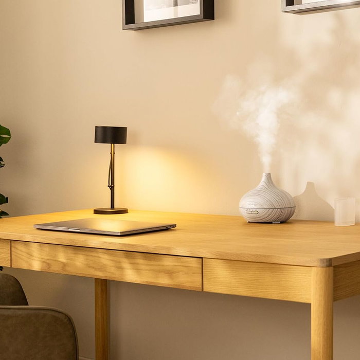 Cecotec Humidificador ultrasónico Pure Aroma 300 Yang White 300ml 10W LED aromaterapia