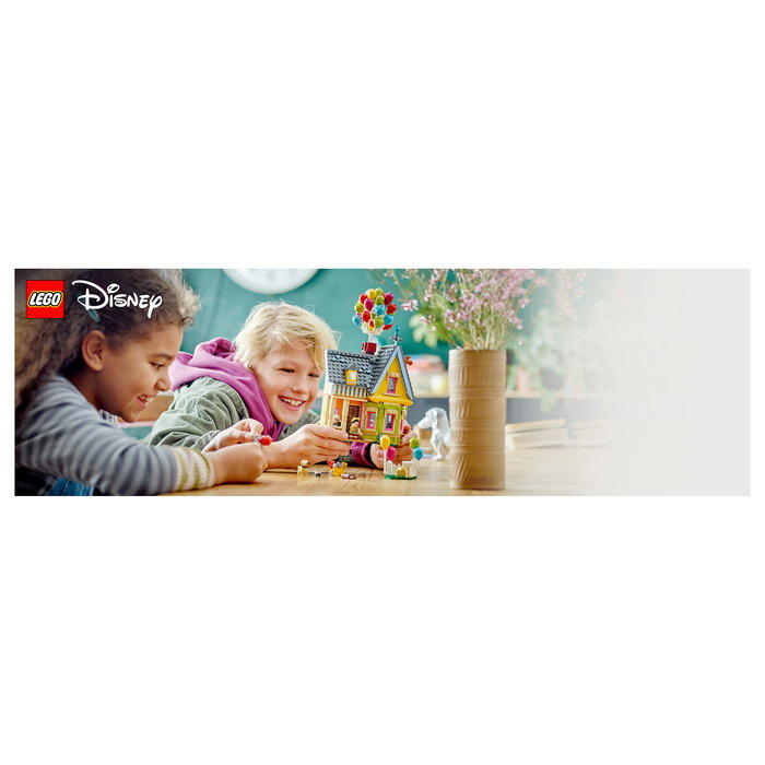 LEGO 43217 Disney Pixar Casa de 'Up' (Carl's Haus aus 'Oben') - Juego de Construcción de 598 Piezas para Niños a partir de 9 Años