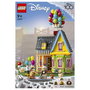 LEGO 43217 Disney Pixar Casa de 'Up' (Carl's Haus aus 'Oben') - Juego de Construcción de 598 Piezas para Niños a partir de 9 Años