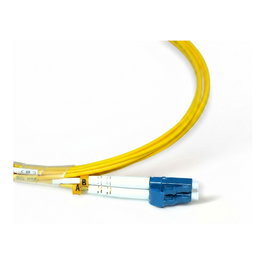EFB Elektronik Cable de fibra óptica Duplex LC-SC OS2 0,5m Amarillo