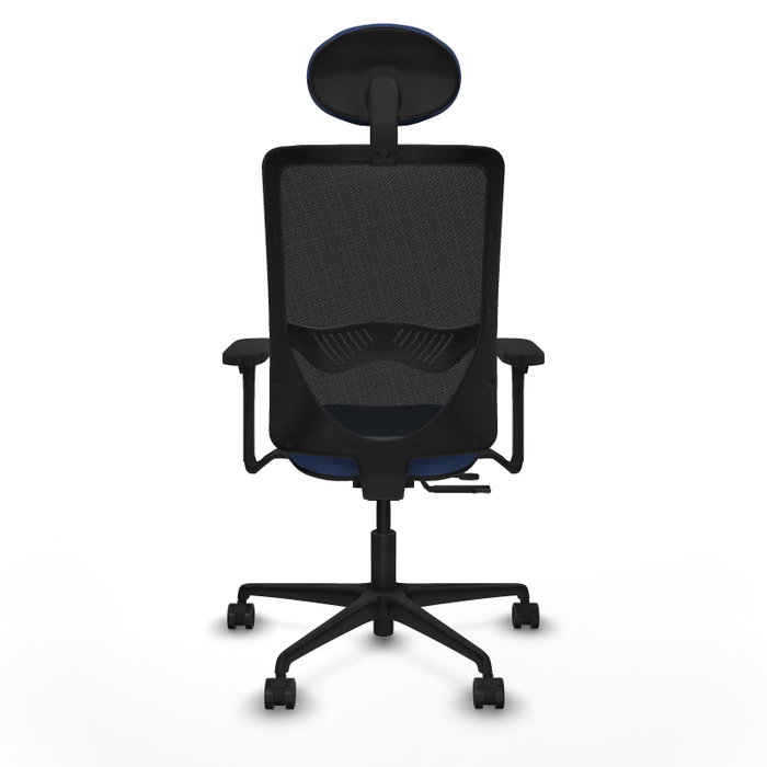 PIQUERAS Y CRESPO Silla de oficina Zulema con mecanismo Sincro/Traslack, Azul marino y Negro PIQUERAS Y CRESPO Silla de oficina Zulema con mecanismo Sincro/Traslack, Azul marino y Negro