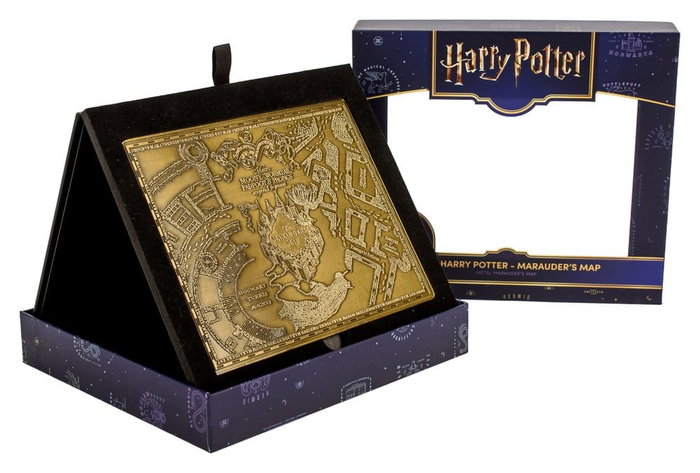 AAA Merchandise Harry Potter Réplica Marauder's Map Metal Map 15 cm AAA Merchandise Harry Potter Réplica Marauder's Map Metal Map 15 cm