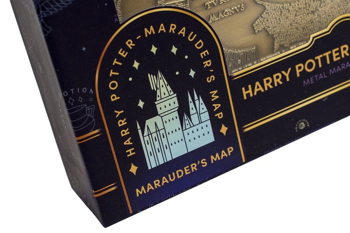 AAA Merchandise Harry Potter Réplica Marauder's Map Metal Map 15 cm AAA Merchandise Harry Potter Réplica Marauder's Map Metal Map 15 cm